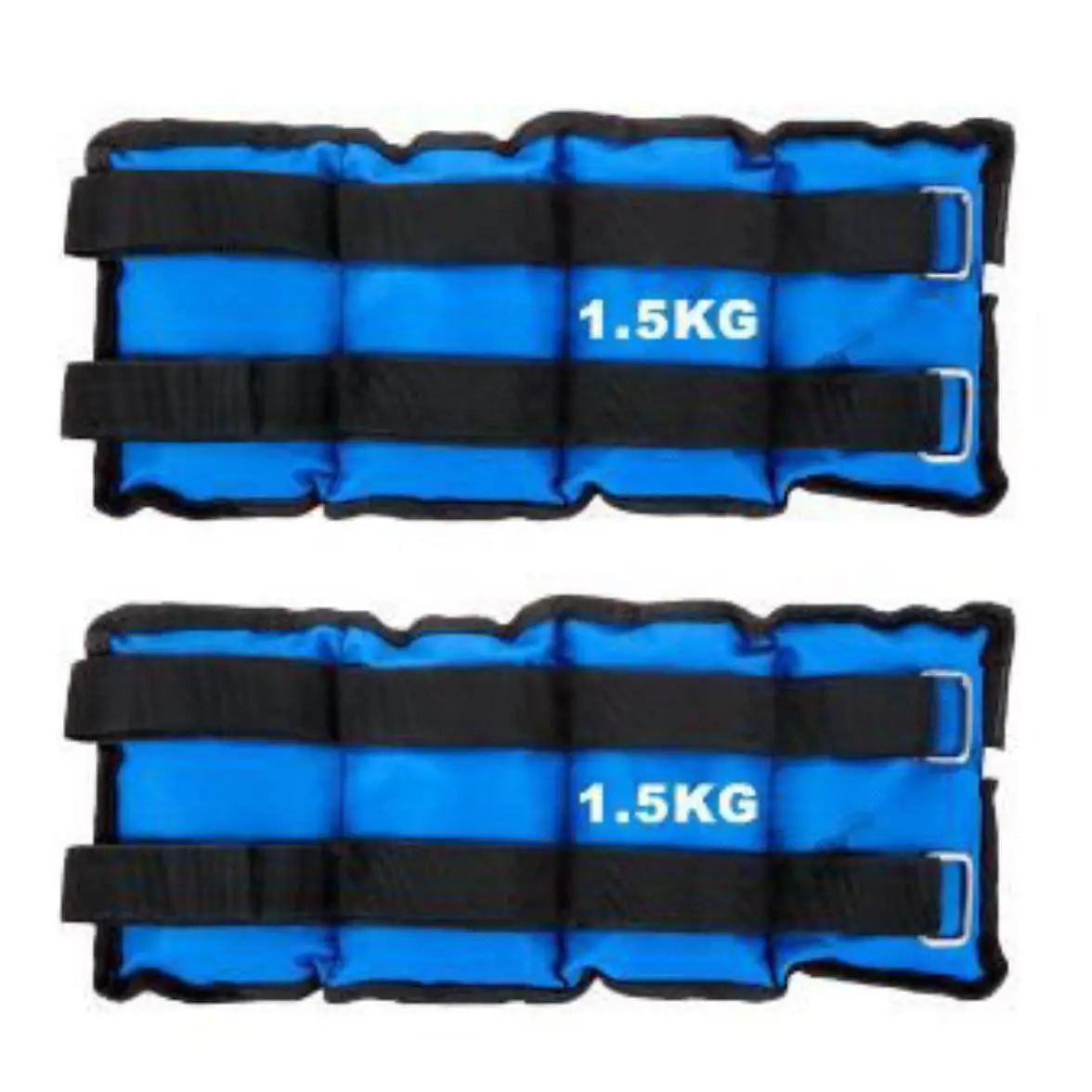 pesas para tobillos y muñecas de 1 a 5 kilos, con correas dobles ajustables, para entrenamiento físico