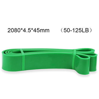 1 banda elástica de fitness, banda de resistencia de TPE, banda de tensión para asistencia de yoga,