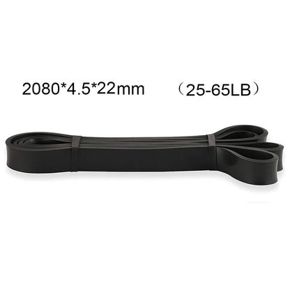 1 banda elástica de fitness, banda de resistencia de TPE, banda de tensión para asistencia de yoga,