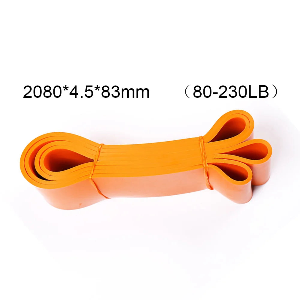 1 banda elástica de fitness, banda de resistencia de TPE, banda de tensión para asistencia de yoga,