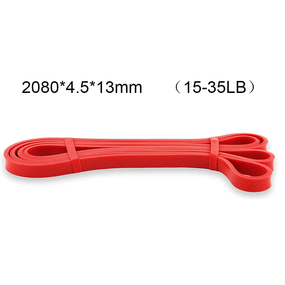 1 banda elástica de fitness, banda de resistencia de TPE, banda de tensión para asistencia de yoga,