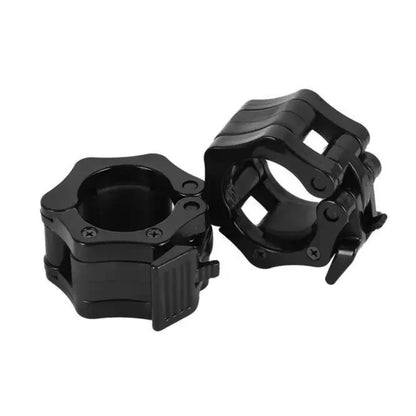 1 par de abrazaderas de seguridad para mancuernas de liberación rápida de 25/50 mm para levantamiento de pesas y entrenamiento de fuerza.