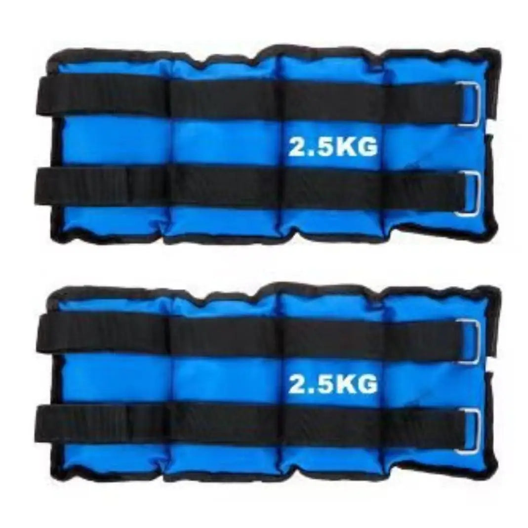 pesas para tobillos y muñecas de 1 a 5 kilos, con correas dobles ajustables, para entrenamiento físico