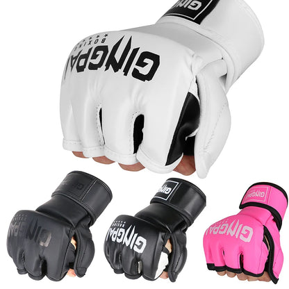 Guantes de medio guante para MMA, kickboxing y entrenamientos de lucha