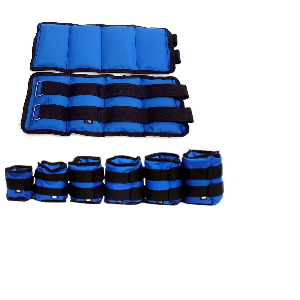 pesas para tobillos y muñecas de 1 a 5 kilos, con correas dobles ajustables, para entrenamiento físico