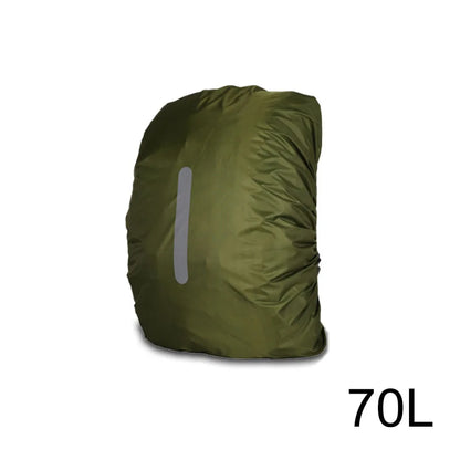 Mochila impermeable de 25-80 l para deportes al aire libre, ciclismo, senderismo, montañismo, camping, antipolvo, para hombre y mujer, 1 unidad