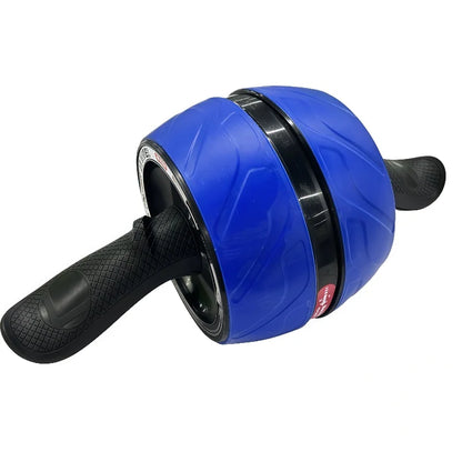 Rueda abdominal multifuncional con alfombrilla para rodillas, equipo de entrenamiento básico para gimnasio en casa.