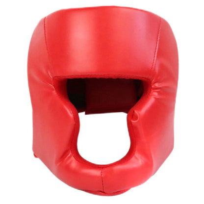 Guantes de boxeo de seguridad para adultos y niños, casco, protectores de cabeza