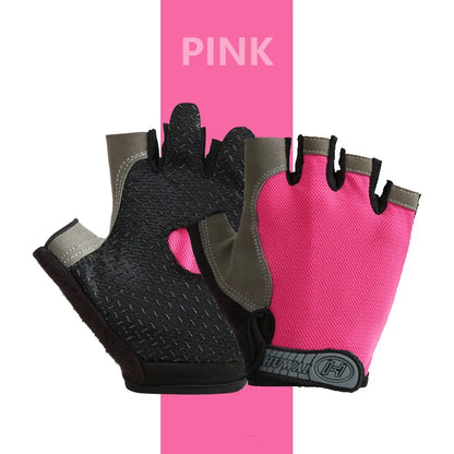 Guantes de gimnasio para entrenamiento físico, sin dedos, para hombre y mujer, Multiusos, antideslizantes y transpirables.