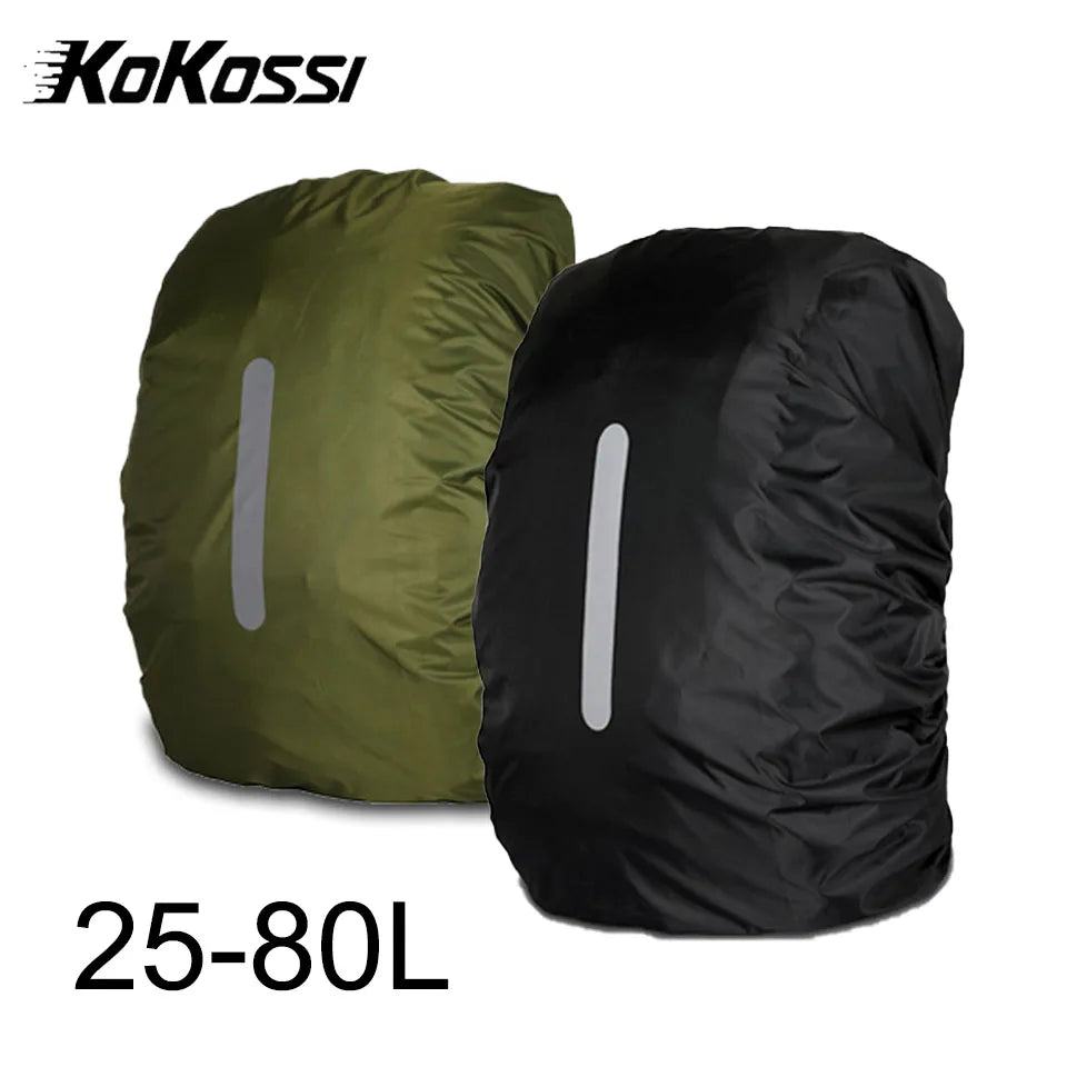 Mochila impermeable de 25-80 l para deportes al aire libre, ciclismo, senderismo, montañismo, camping, antipolvo, para hombre y mujer, 1 unidad