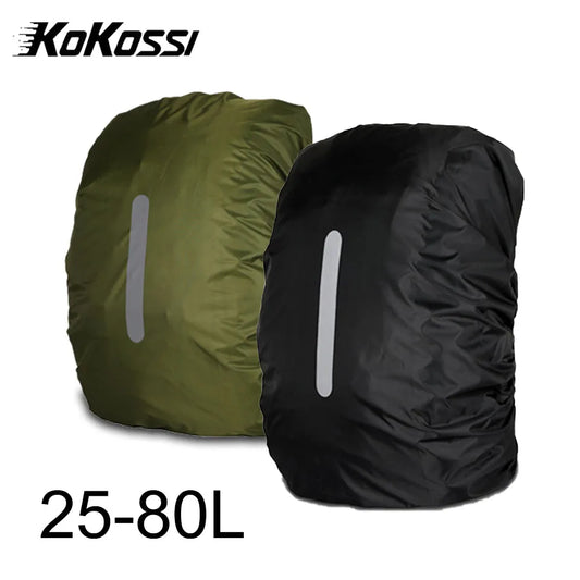 Mochila impermeable de 25-80 l para deportes al aire libre, ciclismo, senderismo, montañismo, camping, antipolvo, para hombre y mujer, 1 unidad