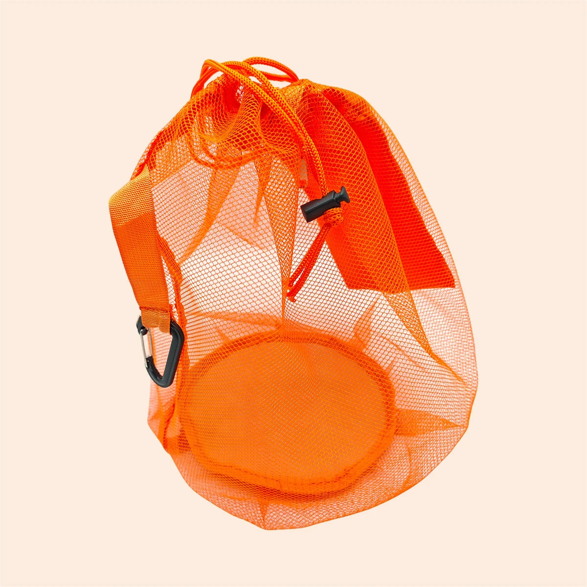 Bolsa portátil para red de baloncesto, fútbol y voleibol, bolsa con cordón ajustable