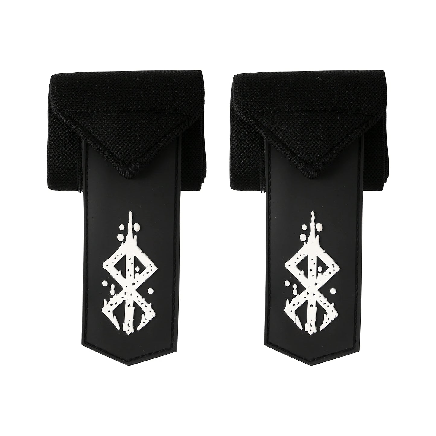 Muñequeras de levantamiento de pesas deportivas de anime para gimnasio, muñequeras Berserk,