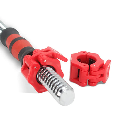 1 par de abrazaderas de seguridad para mancuernas de liberación rápida de 25/50 mm para levantamiento de pesas y entrenamiento de fuerza.