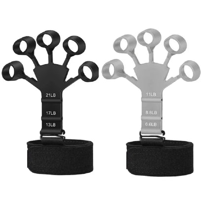 Pinza para dedos, ejercitador de dedos tipo guitarra, 6 niveles de resistencia