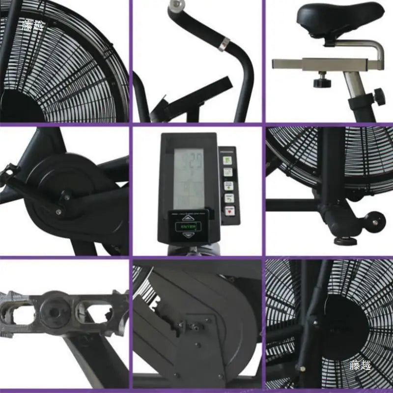 Bicicleta estática Assault Air Bike para gimnasios y clubes deportivos.