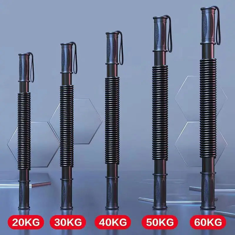 Barra de resorte para entrenamiento de brazos y pecho