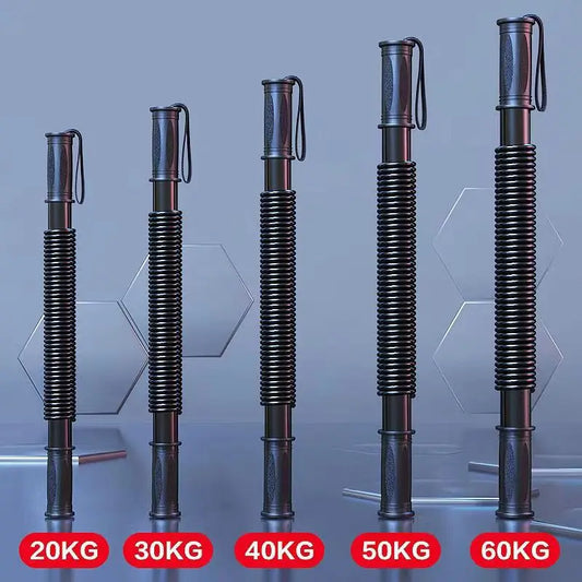 Barra de resorte para entrenamiento de brazos y pecho