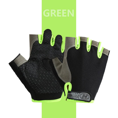Guantes de gimnasio para entrenamiento físico, sin dedos, para hombre y mujer, Multiusos, antideslizantes y transpirables.