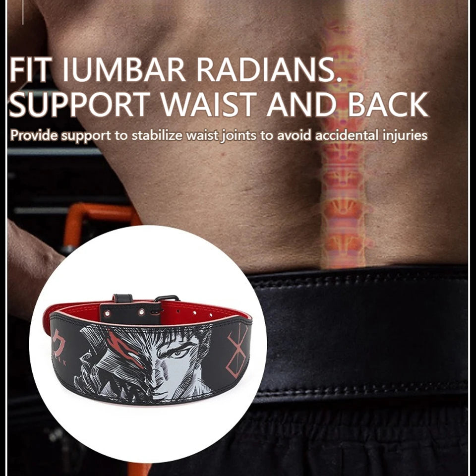 Cinturón de soporte de cintura LOOGDEEL para espalda baja, transpirable, para fitness, levantamiento de pesos