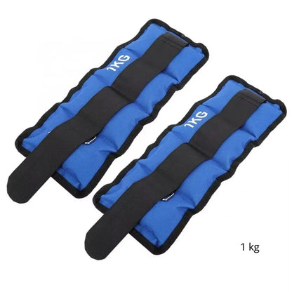 pesas para tobillos y muñecas de 1 a 5 kilos, con correas dobles ajustables, para entrenamiento físico