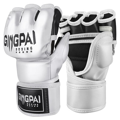 Guantes de medio guante para MMA, kickboxing y entrenamientos de lucha